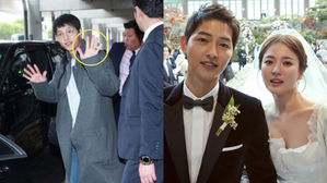 [SBS Star] Song Joong-ki Spotted with a Wedding Ring on His Hand!