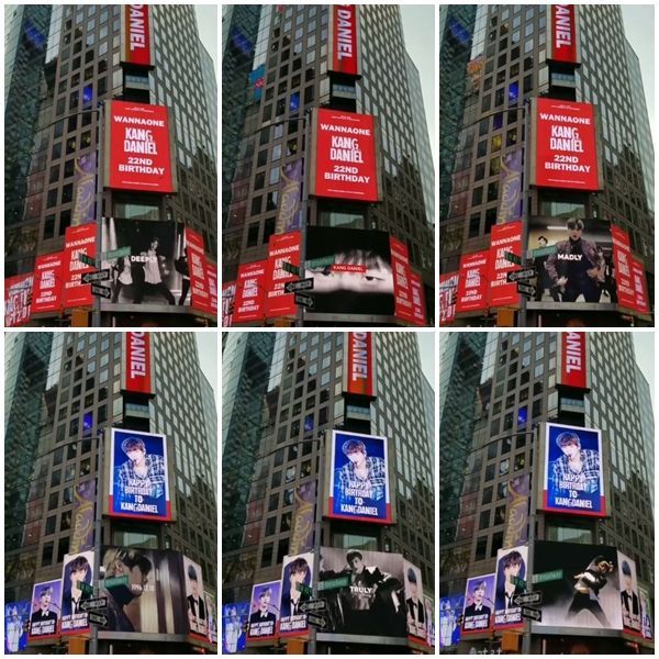 [SBS Star] Kang Daniel's Birthday Ad in NYC Time Square, Looks Expensive!