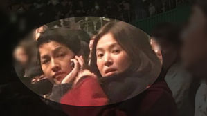 [SBS Star] Song-Song Couple Spotted at IU's Concert!