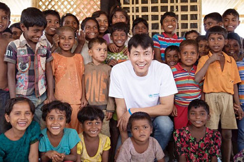 [SBS Star] VIDEO: Jung Woo Sung Raises Awareness for the Rohingya Refugee Crisis