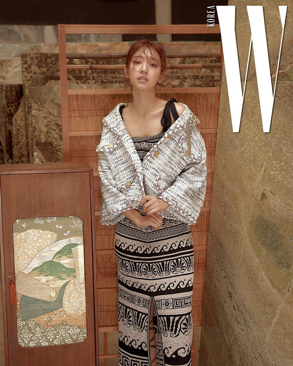 [SBS Star] Park Shin Hye Boasts Luxurious Beauty, 'I'm lucky