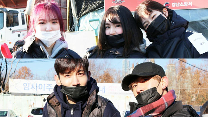 Artists and Staffs of SM Ent. Deliver Warmth for the New Year