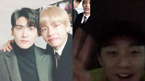 [SBS Star] Park Hyung Sik & BTS V Video Calling Park Seo Jun?