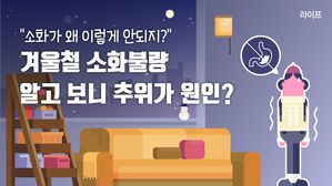 [라이프] "소화가 왜 이렇게 안되지?" 겨울철 소화불량 알고 보니 추위가 원인?