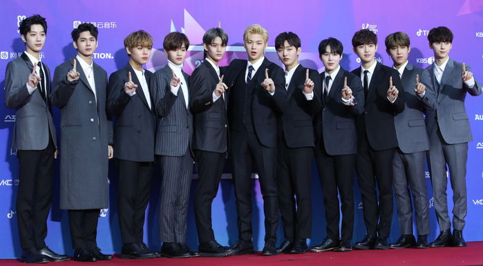 Wanna One (Yonhap)