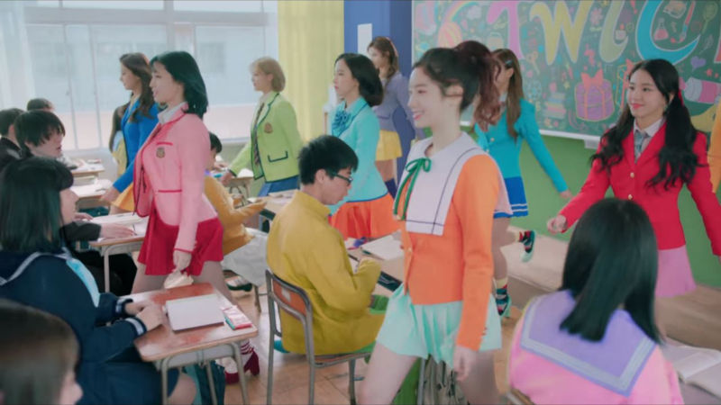 VIDEO: TWICE's Colorful School Invasion in a New Commercial!