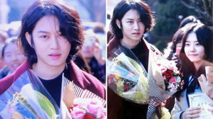 [SBS Star] Super Junior HeeChul Attends Kim So Hye's Graduation Ceremony