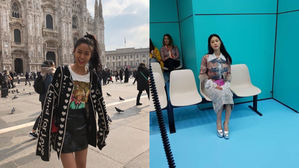 [SBS Star] AOA Seol Hyun Spotted in Milan for the Fashion Show!