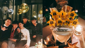 [SBS Star] 5 Members of BIGBANG Reunited for a Farewell Party!