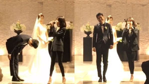 [SBS Star] IU's Spontaneous Performance at Her Dancer's Wedding!