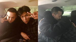 [SBS Star] T.O.P Bids Farewell to G-DRAGON Just Before His Enlistment