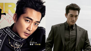 [SBS Star] Song Seung Heon Takes Charismatic Photos with a Magazine!