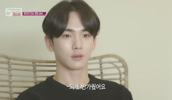 [SBS Star] BoA's Considerate Greeting of KEY After His Struggles
