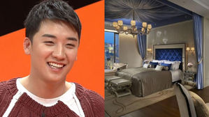 [SBS Star] SEUNGRI Gets a Luxurious Bed from Hotel!