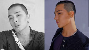 [SBS Star] TAEYANG's Photos with a New Look Unveil Before His Enlistment