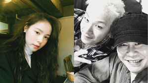 [SBS Star] Min Hyorin and YG Respond to TAEYANG's Enlistment with Photos