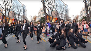 [SBS Star] VIDEO: The Street Performance with CLC's Surprise Appearance!