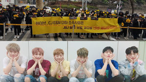 [SBS Star] Fans of JBJ Gathered for a Silent Protest Against the Agencies