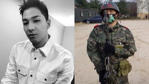 [SBS Star] Another Picture of TAEYANG at the Training Base Released!