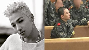 [SBS Star] TAEYANG Spotted at Church in the Army