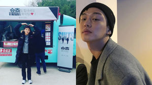 [SBS Star] Park Hyung Sik Receives a Snack Truck from Yoo Ah In!