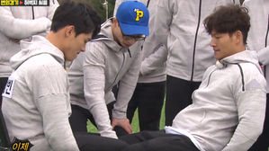 [SBS Star] Kim Jong-kook & Yun Sung-bin Compete to See Who Is Stronger