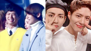 [SBS Star] Park Bo Gum's Naughty Prank for BTS V
