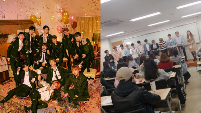 What Would You Do If Wanna One Comes into Your Classroom?