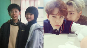 [SBS Star] Block B's Park Kyung Shares His Childhood Photo with ZICO