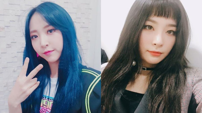 MAMAMOO Moon Byul Finishes Filming Her Solo MV with Red Velvet SEULGI