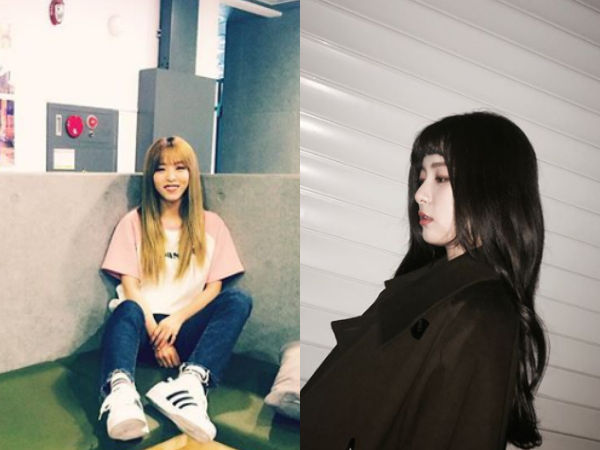 Moon Byul and SEULGI