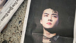 [SBS Star] EXO SEHUN: The First K-pop Star to Feature on The NYT for a Birthday Celebration