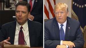 코미 "러 스캔들 수사 4명 타깃"&hellip;트럼프 "코미 증언은 거짓"