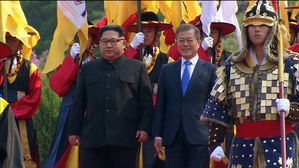 민주당 "상당한 성과 예상&hellip;한반도 평화정착 기대"