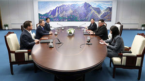 北김여정·김영철, 김정은 '최측근' 확인…회담 배석