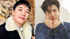 [SBS Star] SEUNGRI Shows Support for SEHUN with a Food Truck!