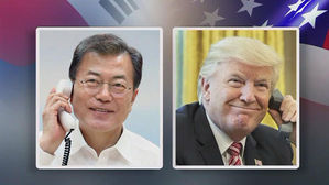 문 대통령, 트럼프와 75분 통화…남북회담 결과 공유