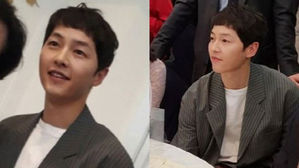 [SBS Star] Song Joong-ki Shows Up at His Friend's Wedding with a Different Look