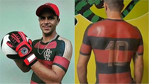 [뉴스pick] 못 말리는 축구 사랑…상반신 전체에 팀 유니폼으로 문신한 '광팬'