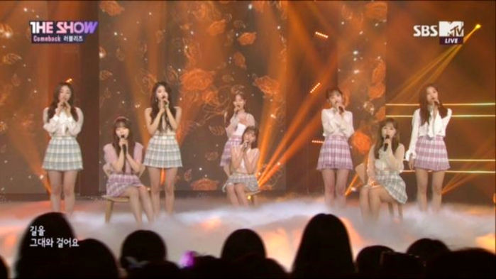 VIDEO: Lovelyz Wins First Place Right After Its Comeback