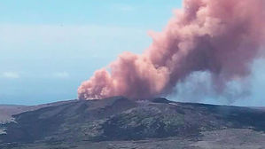 킬라우에아 화산 폭발 지구기온 감소 효과 없어