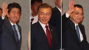 [풀영상] 문재인 대통령 "한중일 3국, 세계사적 대전환 이끌어낼 동반자"