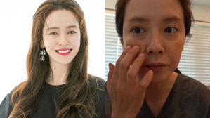[SBS Star] Song Ji-hyo Stands in Front of the Camera Without Any Make-up On