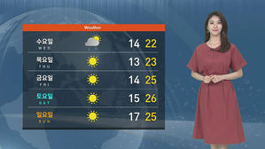 [날씨] 차차 흐려지다 오후부터 비&hellip;우산 챙기세요