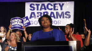 조지아서 첫 흑인여성 주지사 후보 탄생…유리천장 깨진 미 정가