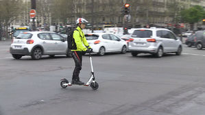 [월드리포트] '킥보드' 타고 출근!&hellip;프랑스의 '교통수단'
