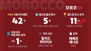 [취재파일-다시 뜨겁게!] '아프리카 돌풍'의 원조&hellip;모로코가 간다!