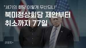 [리포트+] "세기의 회담 이렇게 무산되나"…북·미 정상회담 제안부터 취소까지 77일