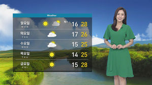 [날씨] '한낮 초여름' 자외선 강해요…오전까지 미세먼지 나쁨