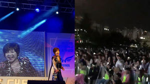 [뉴스pick] "트로트는 대학 축제 오면 안돼?"&hellip;떼창 이끌어 낸 '아모르 파티'